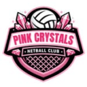 Pink Crystals Netball logo